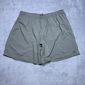 Duck Camp Shorts Mens 2XL Gray Mesh Lined Fisherman Active Outdoor Gray Active